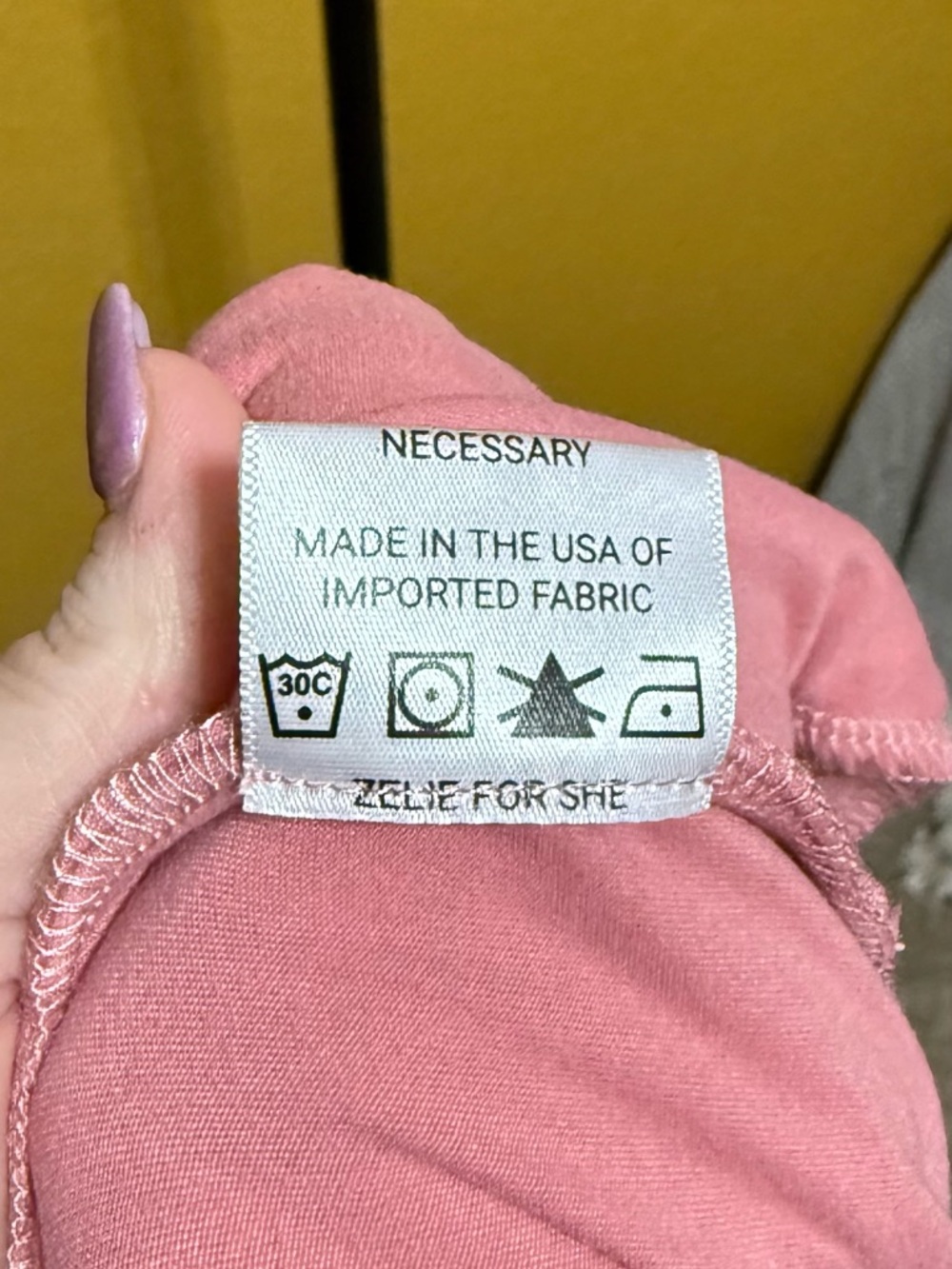 Zelie for She Pink Wide Leg Palazzo Pants - 3X – Made in USA - Pockets & NWT! - Picture 7 of 9